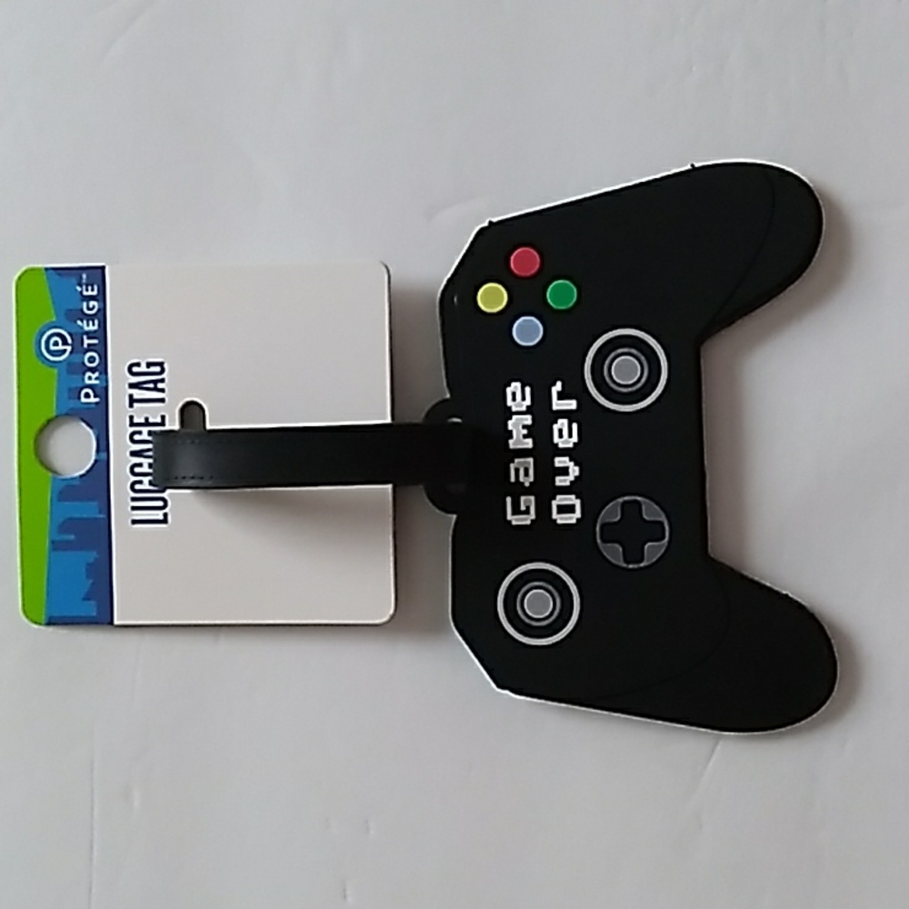 Video Game Controller Silicon Luggage Tag